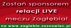 Zostań sponsorem relacji LIVE! 1