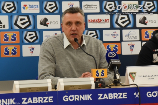 Konferencja prasowa przed meczem z Koroną Kielce