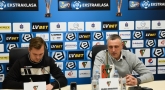 Konferencja prasowa po meczu z Koroną Kielce
