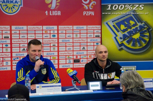 Konferencja prasowa po meczu w Gdyni