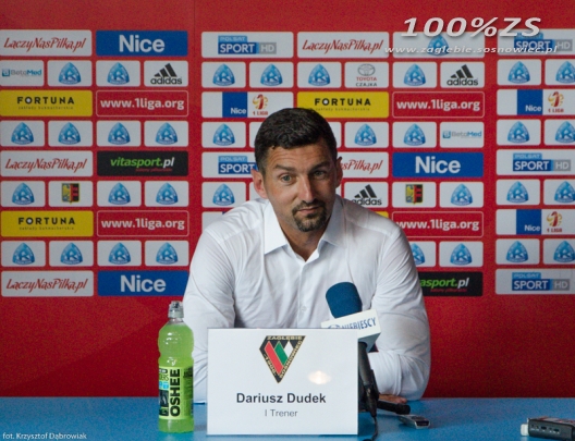 Dariusz Dudek po meczu w Chorzowie