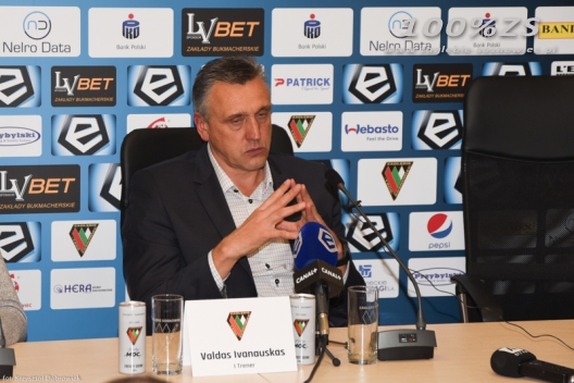 Konferencja prasowa po meczu z Jagiellonią