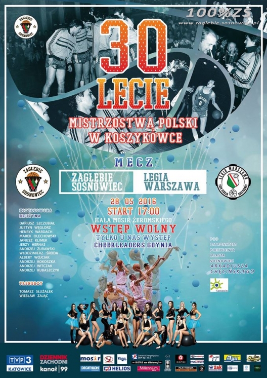 30-lecie mistrzostwa Polski w koszykówce