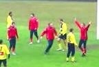 Gol Adriana Marka w sparingu z Ruchem Radzionków