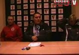 Konferencja prasowa po meczu z Victorią