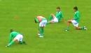 I połowa meczu Zagłębie Sosnowiec - Lechia Zielona Góra