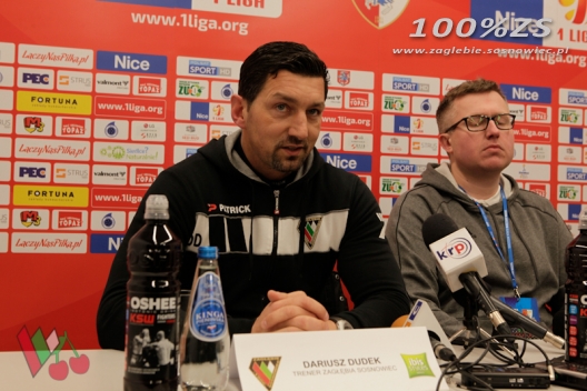 Konferencja prasowa po meczu Pogoń - Zagłębie