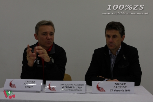Konferencja prasowa po meczu w Ostrowie Wlkp.