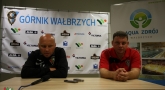 Konferencja prasowa po meczu w Wałbrzychu