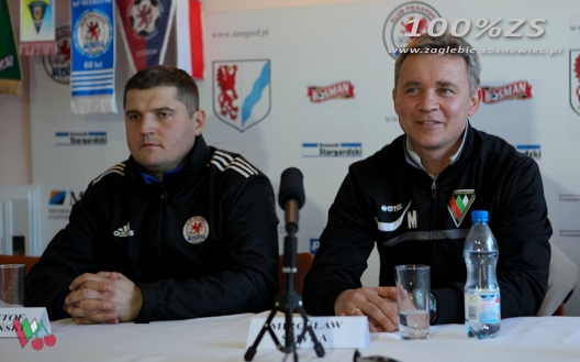 Konferencja po meczu w Stargardzie