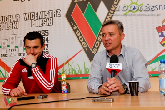 Konferencja po meczu z Ruchem