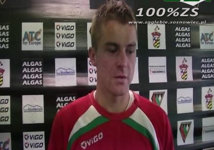 Krzysztof Bodziony przed meczem w Koronowie