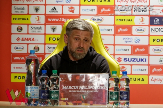 Konferencja prasowa po meczu z Chojniczanką