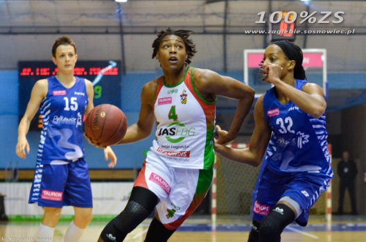 Koszykówka kobiet: MKS Polkowice - JAS-FBG Zagłębie 70:41