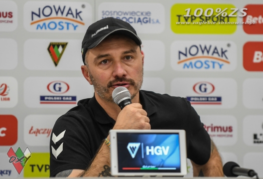 Konferencja prasowa po meczu z Polonią