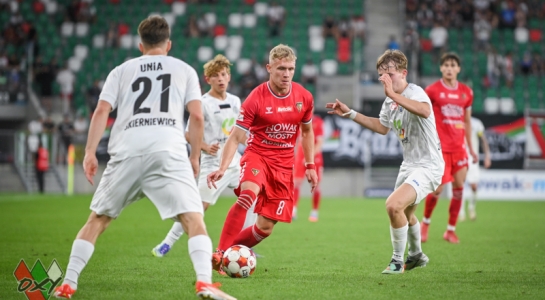 Przed meczem w Skierniewicach