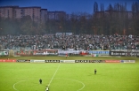 Kibice na meczu Zagłębie Sosnowiec - Raków Częstochowa 