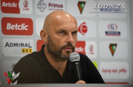 Konferencja prasowa po meczu z Olimpią