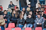 Kibice na meczu Zagłębie Sosnowiec - Raków Częstochowa 