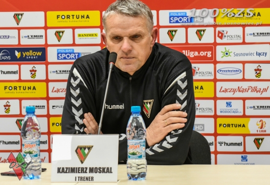 Konferencja prasowa po meczu z Miedzią Legnica