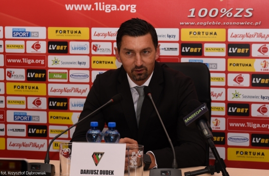 Konferencja prasowa po meczu z Sandecją