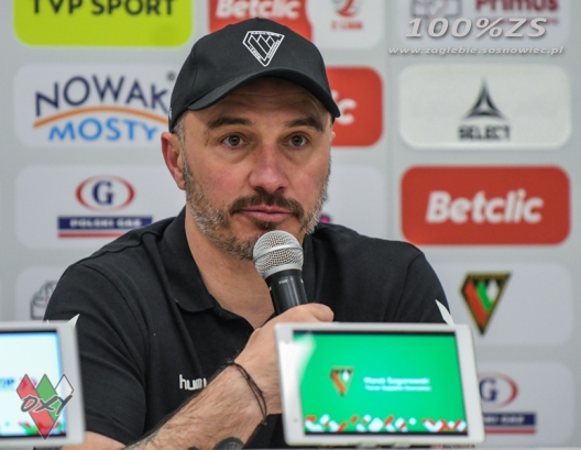 Konferencja prasowa po meczu z Olimpią
