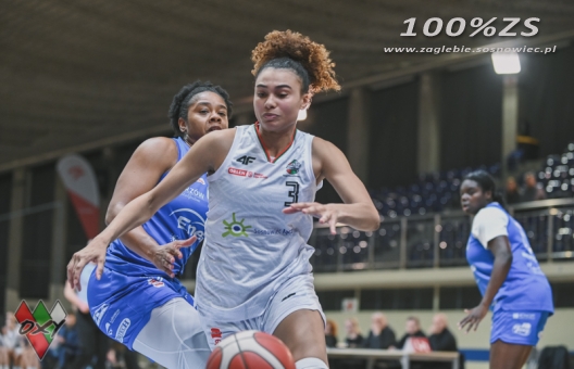 Galeria zdjęć z meczu koszykarek Zagłębia