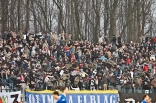 Kibice na meczu Zagłębie Sosnowiec - Raków Częstochowa 
