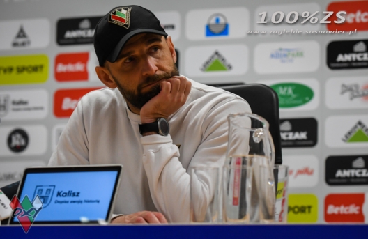 Konferencja prasowa po meczu w Kaliszu