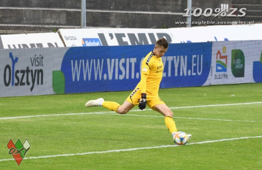 Kacper Chorążka po meczu ze Stomilem Olsztyn