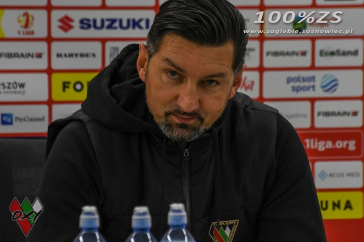 Konferencja prasowa po meczu ze Stalą