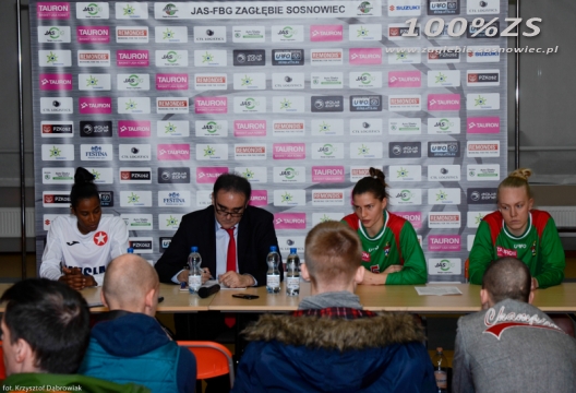 Konferencja prasowa po meczu koszykarek