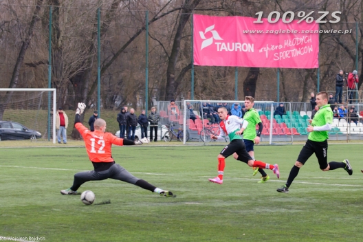 Sparing: Zagłębie - Hutnik Nowa Huta 3:1 (2:0) (galeria zdjęć)