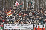 Kibice na meczu Zagłębie Sosnowiec - Raków Częstochowa 