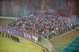 Kibice na meczu Zagłębie Sosnowiec - Raków Częstochowa 