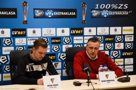 Konferencja prasowa po meczu z Wisłą Kraków