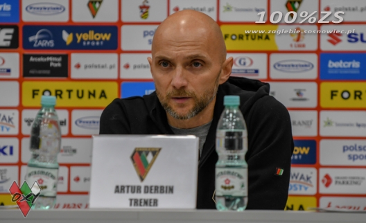 Artur Derbin po meczu w Legnicy