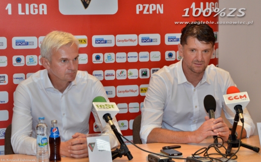 Konferencja po meczu z Kluczborkiem