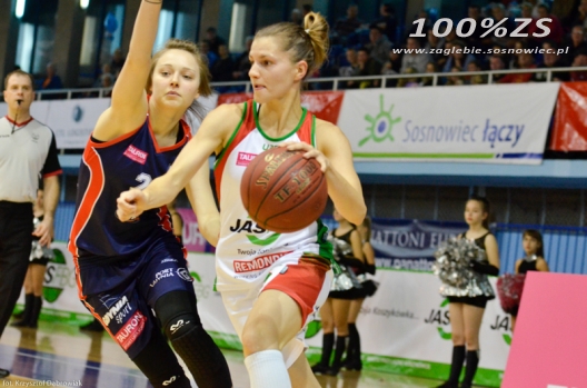 Koszykówka kobiet: Basket Gdynia - JAS-FBG Zagłębie Sosnowiec 71:62