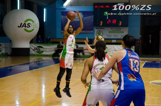 Zdjęcia z meczu koszykarek