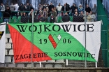 Kibice na meczu Zagłębie Sosnowiec - Raków Częstochowa 