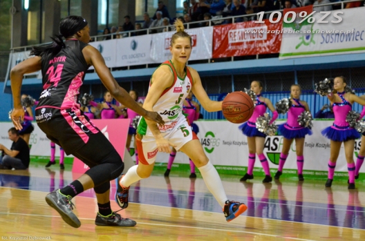 Zdjęcia z meczu koszykarek