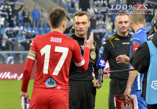 Jarosław Przybył poprowadzi mecz z Pogonią