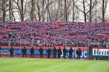 Kibice na meczu Zagłębie Sosnowiec - Raków Częstochowa 
