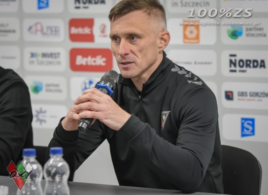 Konferencja prasowa po meczu w Szczecinie