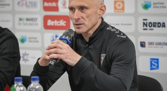 Konferencja prasowa po meczu w Szczecinie