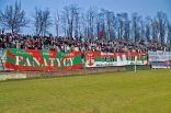 Kibice na meczu Zagłębie Sosnowiec - Raków Częstochowa 
