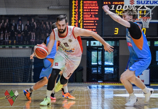 II liga koszykówki: Zagłębie Sosnowiec - GTK AZS II Gliwice 77:65