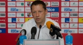 Konferencja prasowa po meczu w Głogowie