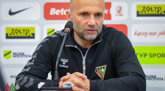 Bartłomiej Bobla po meczu w Bytomiu